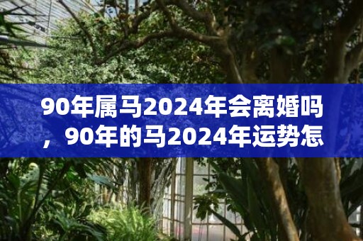 90年属马2024年会离婚吗，90年的马2024年运势怎么样