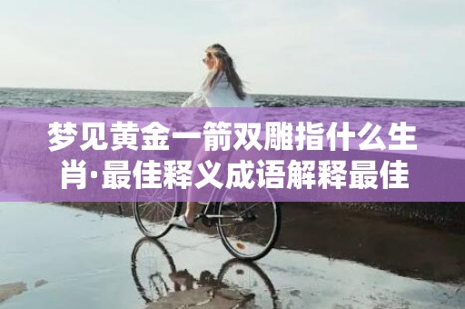 梦见黄金一箭双雕指什么生肖·最佳释义成语解释最佳答