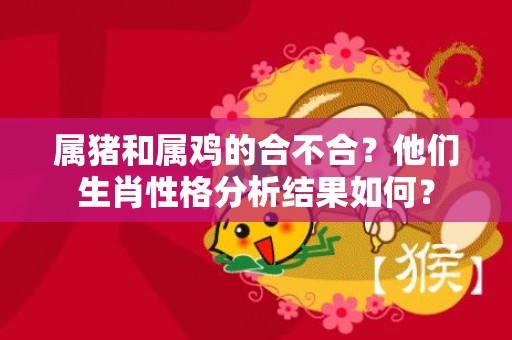 属猪和属鸡的合不合？他们生肖性格分析结果如何？插图