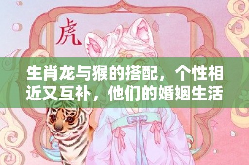 生肖龙与猴的搭配，个性相近又互补，他们的婚姻生活如何？