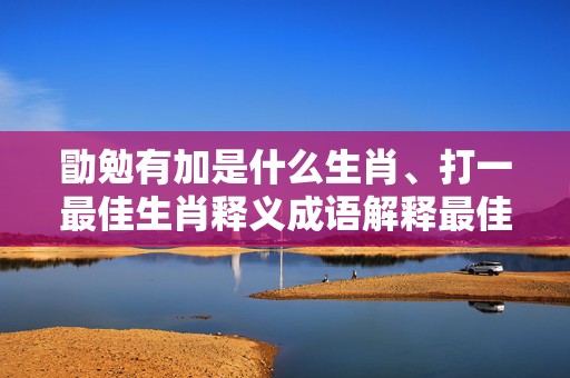 勖勉有加是什么生肖、打一最佳生肖释义成语解释最佳答