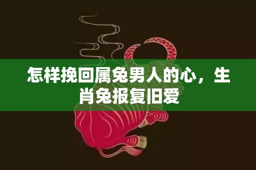 怎样挽回属兔男人的心，生肖兔报复旧爱