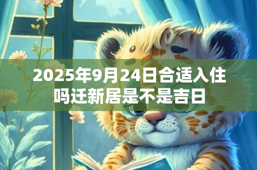 2025年9月24日合适入住吗迁新居是不是吉日