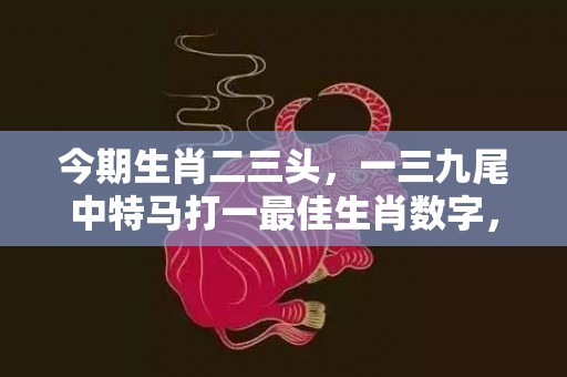 今期生肖二三头，一三九尾中特马打一最佳生肖数字，成语最佳释义解释答