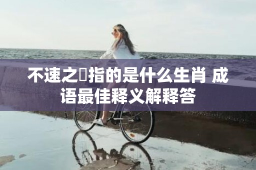 不速之嚇指的是什么生肖 成语最佳释义解释答插图