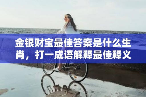 金银财宝最佳答案是什么生肖，打一成语解释最佳释义答