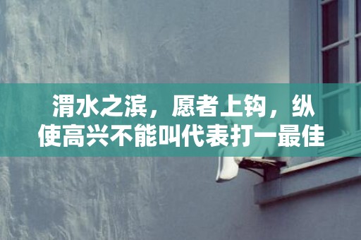 渭水之滨，愿者上钩，纵使高兴不能叫代表打一最佳指什么生肖，成语释义解释落实插图