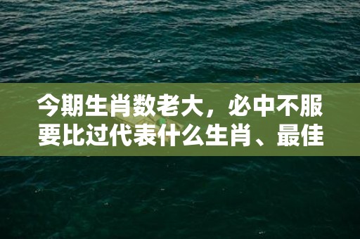 今期生肖数老大，必中不服要比过代表什么生肖、最佳释义解释答