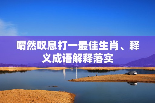 喟然叹息打一最佳生肖、释义成语解释落实