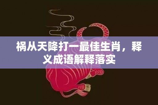 祸从天降打一最佳生肖，释义成语解释落实插图