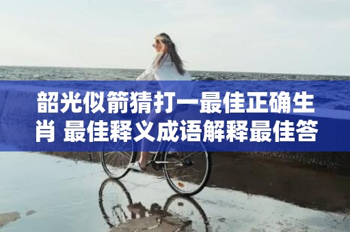 韶光似箭猜打一最佳正确生肖 最佳释义成语解释最佳答