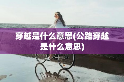 穿越是什么意思(公路穿越是什么意思)