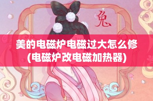 美的电磁炉电磁过大怎么修(电磁炉改电磁加热器)