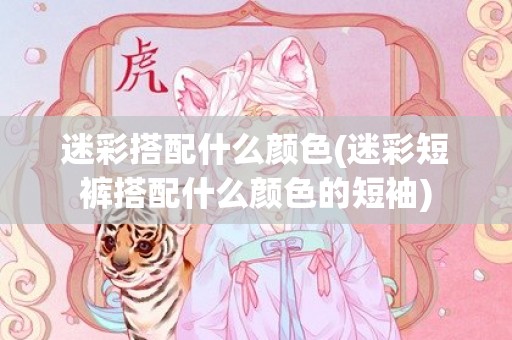 迷彩搭配什么颜色(迷彩短裤搭配什么颜色的短袖)