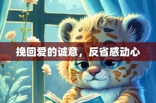 挽回爱的诚意，反省感动心