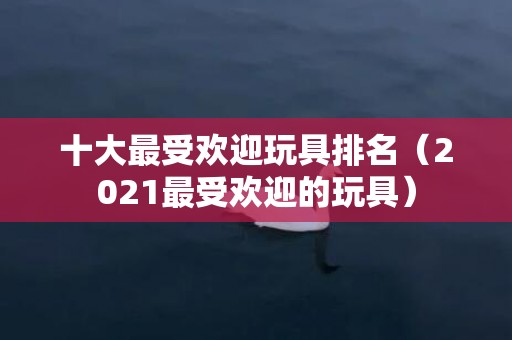 十大最受欢迎玩具排名（2021最受欢迎的玩具）