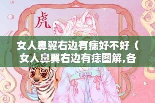 女人鼻翼右边有痣好不好（女人鼻翼右边有痣图解,各方面运势分析）