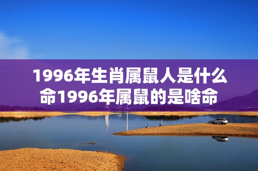 1996年生肖属鼠人是什么命1996年属鼠的是啥命