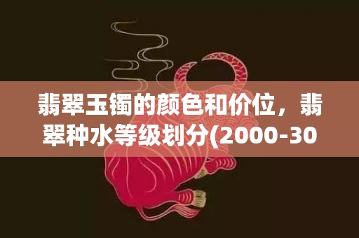 翡翠玉镯的颜色和价位，翡翠种水等级划分(2000-3000翡翠玉镯的颜色和价位)