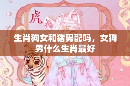 生肖狗女和猪男配吗，女狗男什么生肖最好