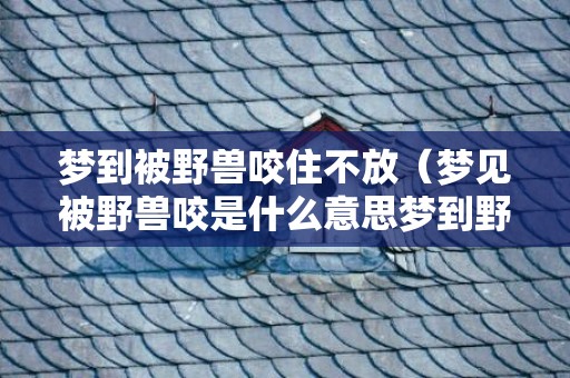 梦到被野兽咬住不放（梦见被野兽咬是什么意思梦到野兽咬我什么预兆）