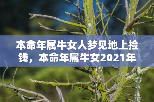 本命年属牛女人梦见地上捡钱，本命年属牛女2021年结婚好不好 婚姻运势怎么样