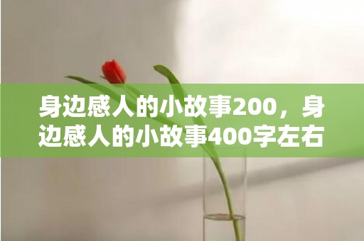 身边感人的小故事200，身边感人的小故事400字左右