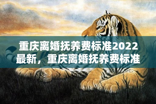 重庆离婚抚养费标准2022最新，重庆离婚抚养费标准2021