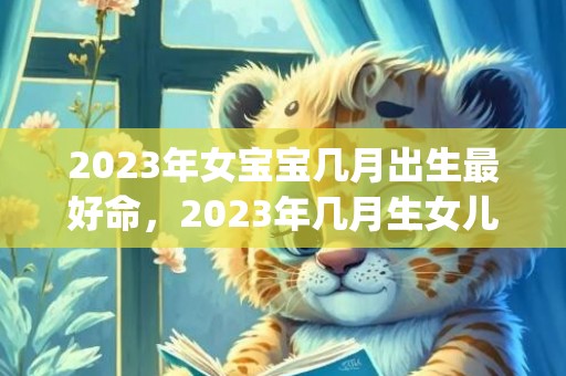 2023年女宝宝几月出生最好命，2023年几月生女儿(2023年女宝宝起名字大全寓意好)