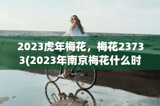 2023虎年梅花，梅花23733(2023年南京梅花什么时候开)