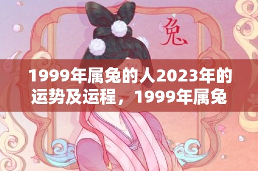 1999年属兔的人2023年的运势及运程，1999年属兔的婚姻状况