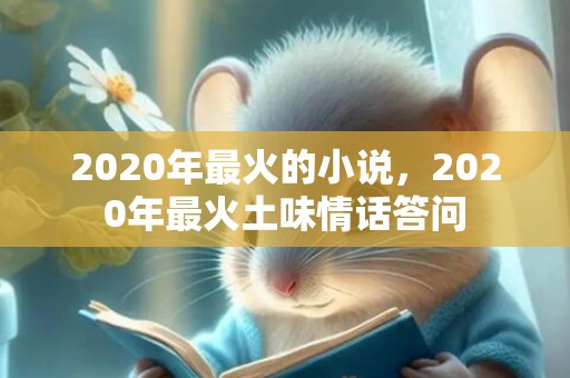 2020年最火的小说，2020年最火土味情话答问