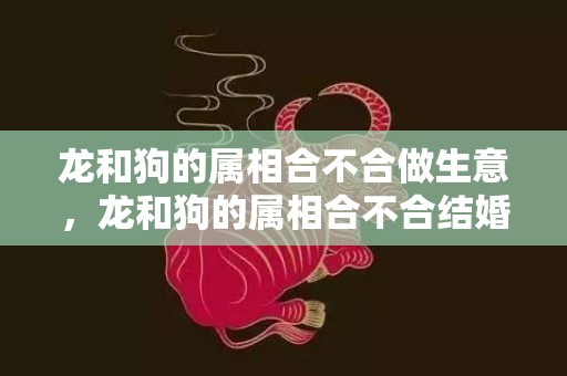 龙和狗的属相合不合做生意，龙和狗的属相合不合结婚