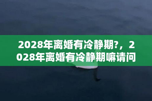 2028年离婚有冷静期?，2028年离婚有冷静期嘛请问