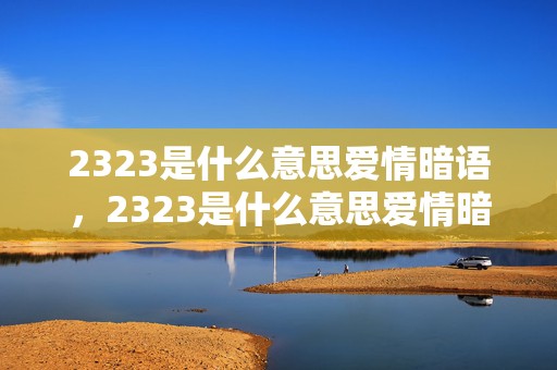 2323是什么意思爱情暗语，2323是什么意思爱情暗语