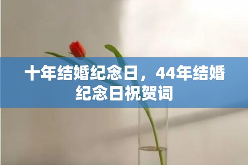 十年结婚纪念日，44年结婚纪念日祝贺词