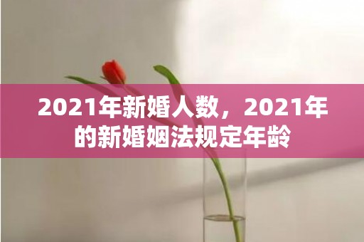 2021年新婚人数，2021年的新婚姻法规定年龄