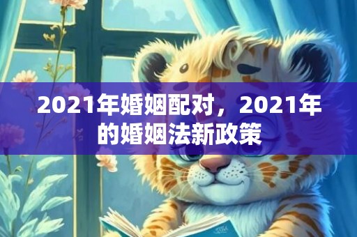 2021年婚姻配对，2021年的婚姻法新政策