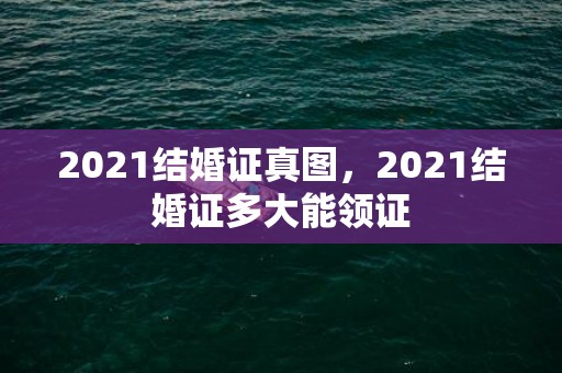 2021结婚证真图，2021结婚证多大能领证