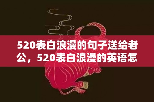 520表白浪漫的句子送给老公，520表白浪漫的英语怎么说