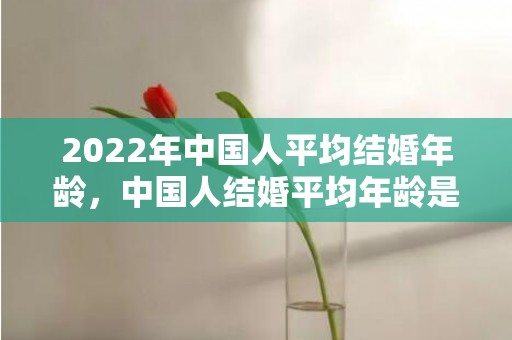 2022年中国人平均结婚年龄，中国人结婚平均年龄是多大