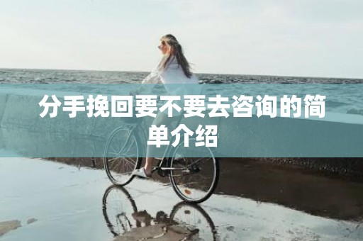 分手挽回要不要去咨询的简单介绍