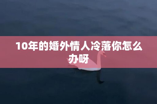 10年的婚外情人冷落你怎么办呀