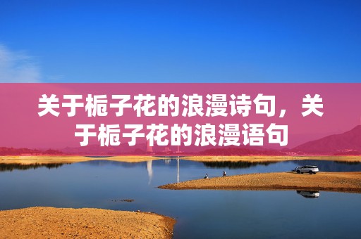 关于栀子花的浪漫诗句，关于栀子花的浪漫语句