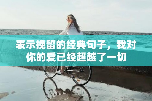 表示挽留的经典句子，我对你的爱已经超越了一切