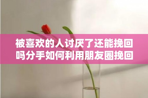 被喜欢的人讨厌了还能挽回吗分手如何利用朋友圈挽回