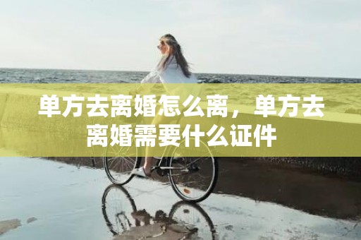 单方去离婚怎么离，单方去离婚需要什么证件