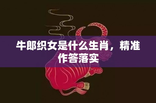 牛郎织女是什么生肖，精准作答落实