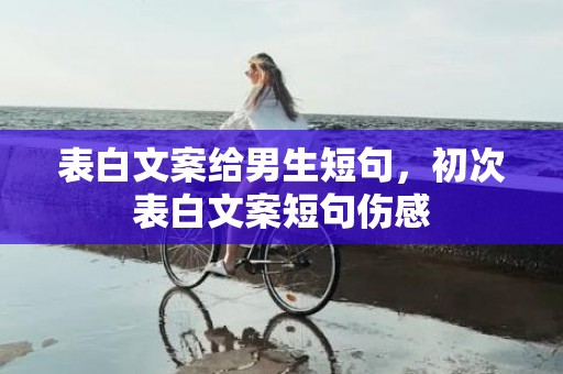 表白文案给男生短句，初次表白文案短句伤感