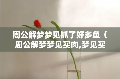 周公解梦梦见抓了好多鱼（周公解梦梦见买肉,梦见买猪肉周公解梦梦见买肉,梦见买猪...）